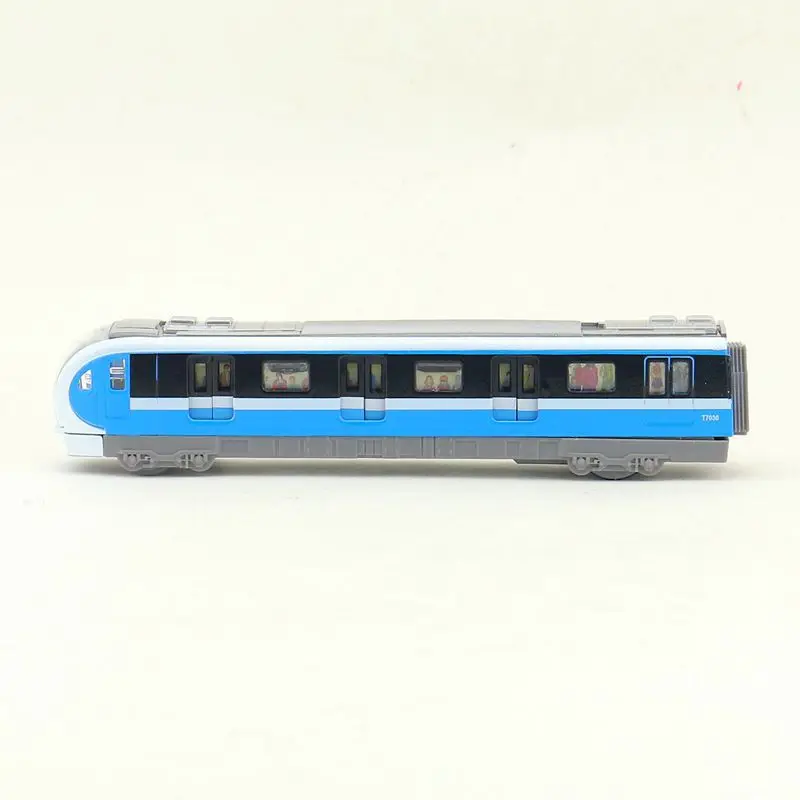 1:87 Alloy Pull Back Subway Train Model 2 1:87 Alloy Pull Back Subway Train Model - Image 2