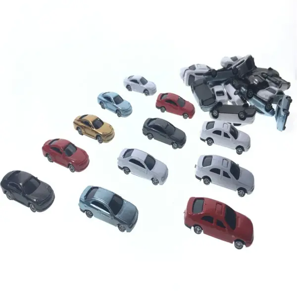 30PCS Mixed N Scale Model Train Cars Set - Image 2