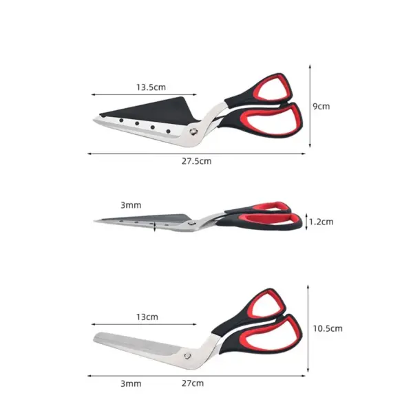 Stainless Steel Pizza Scissors for Easy Cutting - Image 2