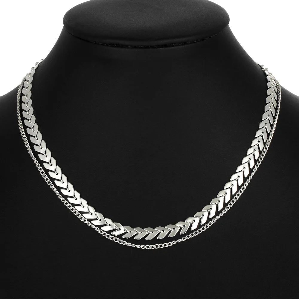 Gothic Multi Layered Choker Necklace 8 Gothic Multi Layered Choker Necklace - Image 8
