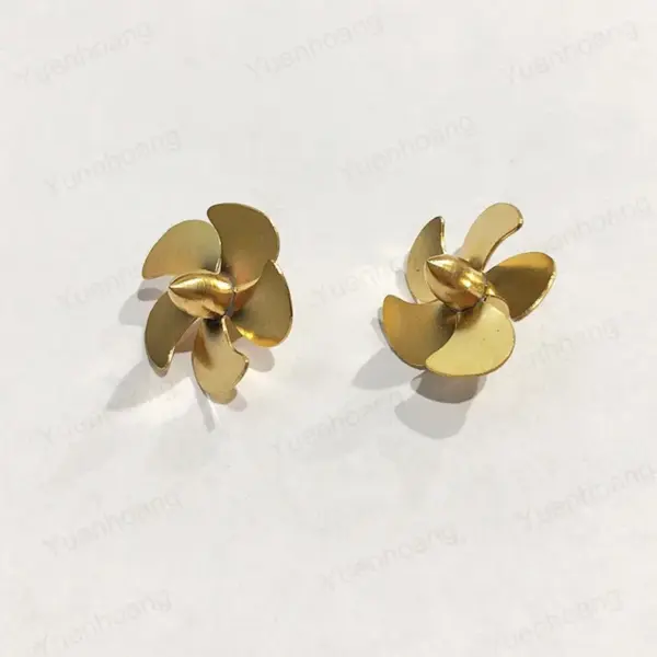 Brass 5-Blade Propellers for RC Boats - Image 4