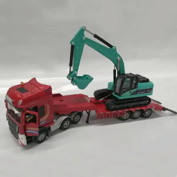 1:50 Scale Metal Flatbed Trailer Model - Image 17