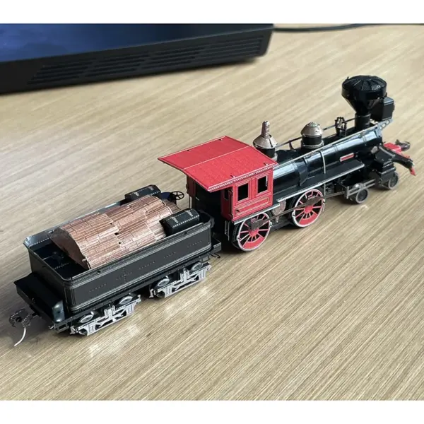 Diecast Metal 3D Mine Forest Locomotive Model - Image 2
