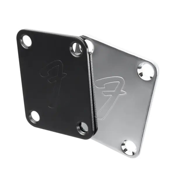 Stainless Steel 4-Bolt Guitar Neck Plate - Image 4