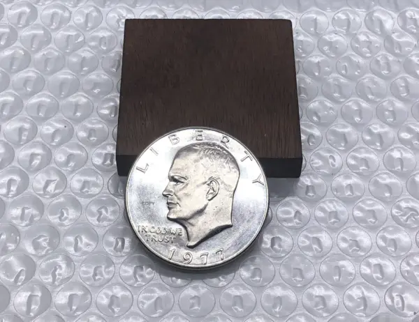 1977 Eisenhower Replica Commemorative Coin - Image 3