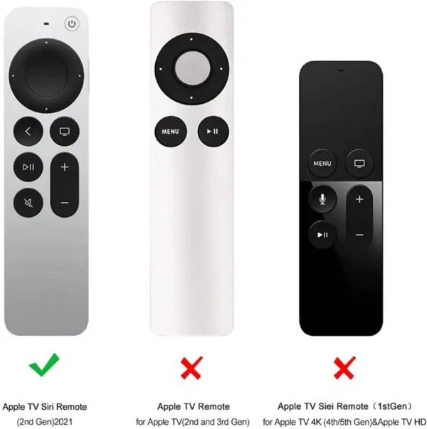 Silicone Case for Apple TV 4K Siri Remote - Image 5