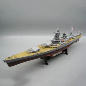 Diecast 1/1000 WWII Dunkerque Class Battleship