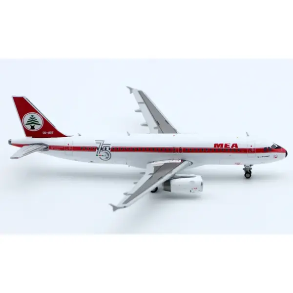 1:400 Scale Middle East Airlines Airbus A320 Diecast Model - Image 6