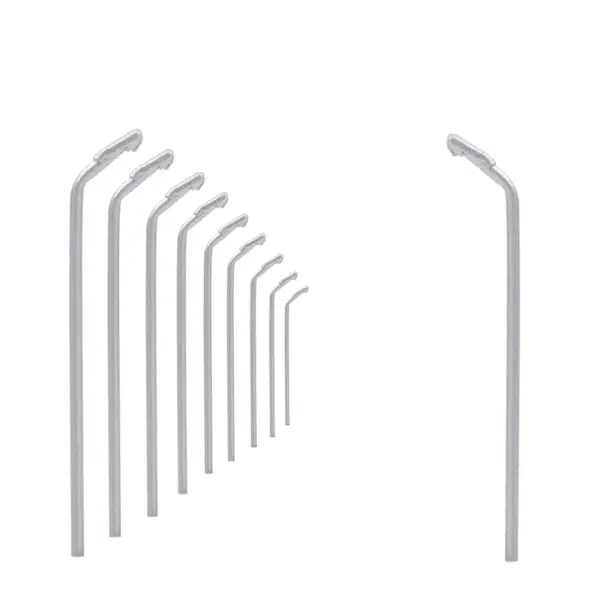 Evemodel T92 10pcs N Scale Model Street Lamps - Image 2