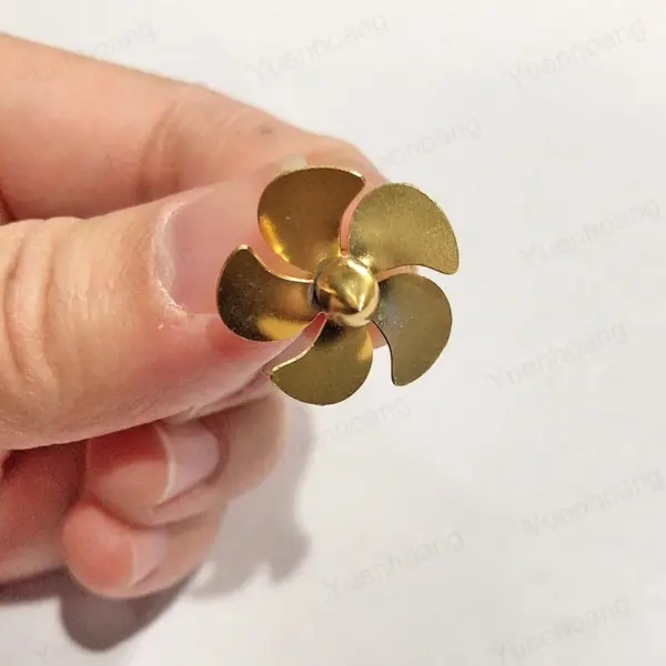 Brass 5-Blade Propellers for RC Boats - Image 2
