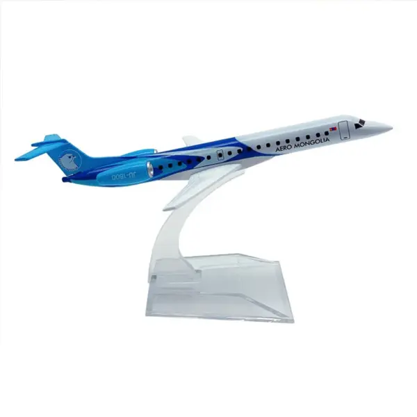 1:400 Metal Model Aircraft Mongolia ERJ145 - Image 3