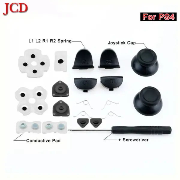 PS4 Controller Repair Set with Joysticks and Buttons - Image 5