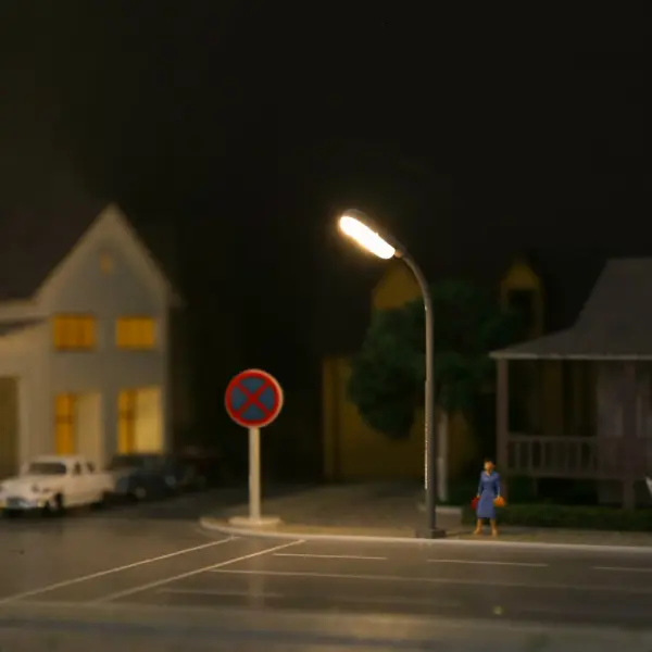5pcs Warm White Street Lamps for Model Scales - Image 13