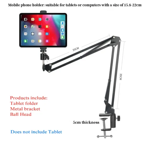 Smartphone and DSLR Photography Tripod with Ring Light - Image 7