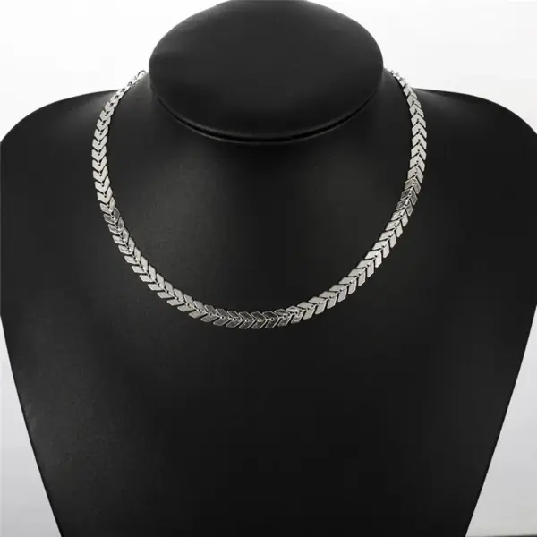 Gothic Style Double Layer Choker Necklace - Image 12