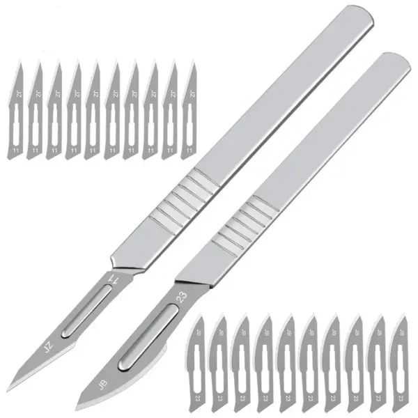 Carbon Steel Scalpel Knife Set with Handle