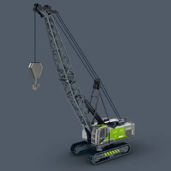 Alloy Diecast Engineering Truck Model Set - Image 7