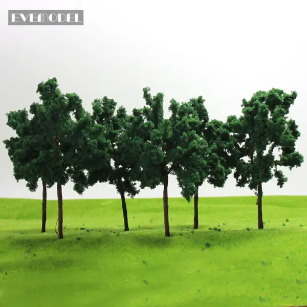 10pcs O Scale Model Trees for Dioramas - Image 4