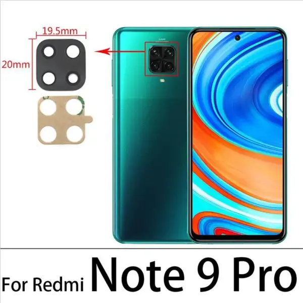 2Pcs Camera Glass Lens for Xiaomi Redmi Note Series - Image 14