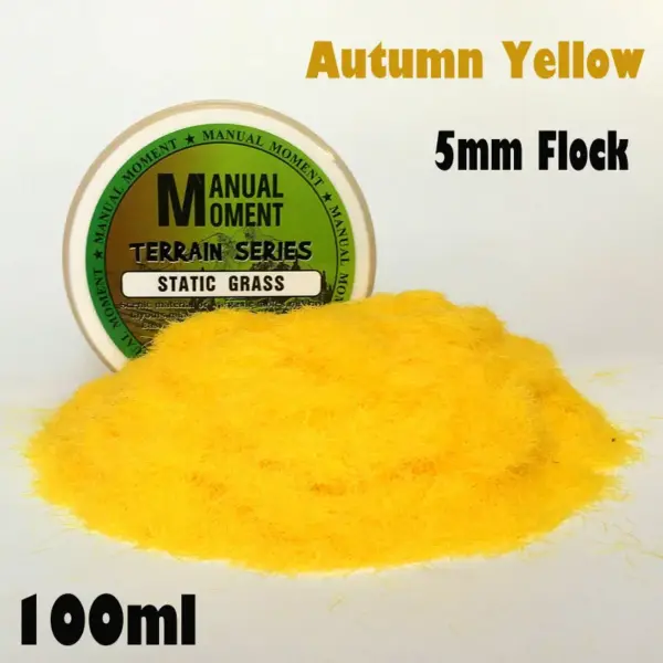 5mm Static Grass Flock for Miniatures 100ml - Image 14
