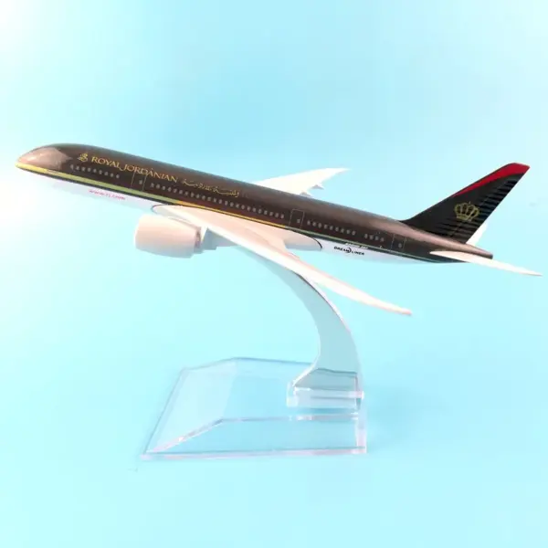 Royal Jordanian Airlines Metal Aircraft Model - Image 3