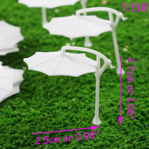 24pcs Hanging Umbrellas for Model Railway - Image 5