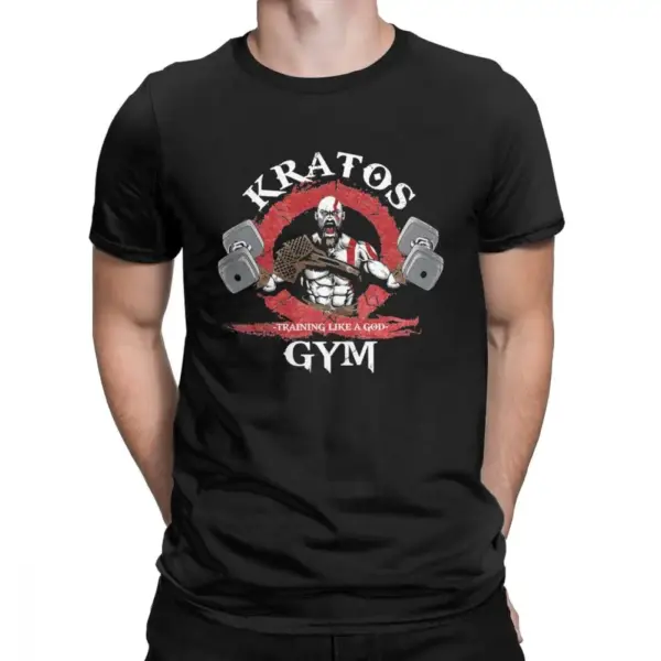 Men's God Of War Kratos Gym T-Shirt - Image 9