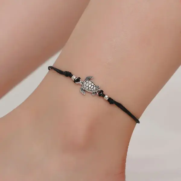 Vintage Boho Multi Layer Bead Anklet for Women - Image 15