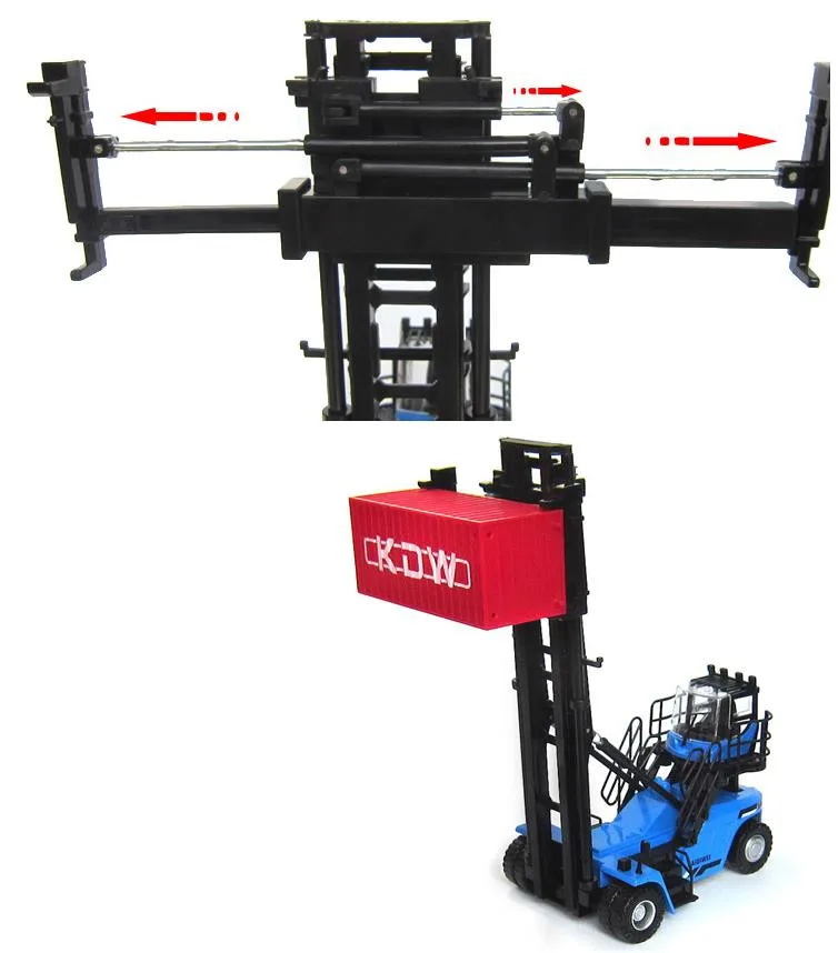 1:50 Scale Alloy Engineering Vehicle Model 2 1:50 Scale Alloy Engineering Vehicle Model - Image 2