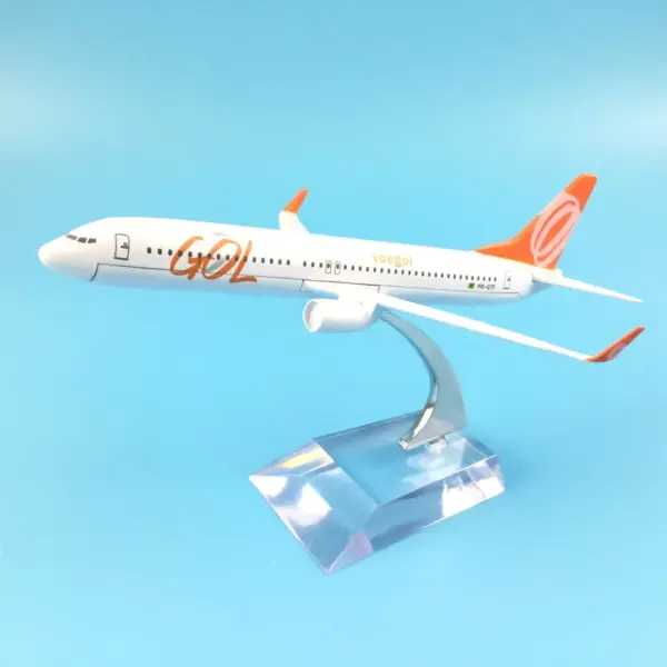 16cm Boeing 737 Model Airplane with Stand - Image 3