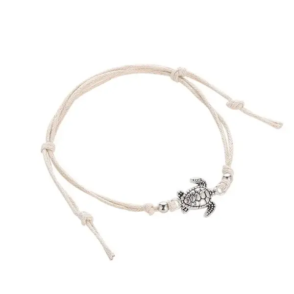 Vintage Boho Multi Layer Bead Anklet for Women - Image 14