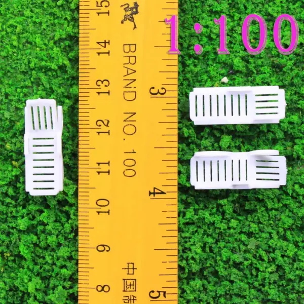 12pcs 1:76 Scale Beach Chairs for Models - Image 10