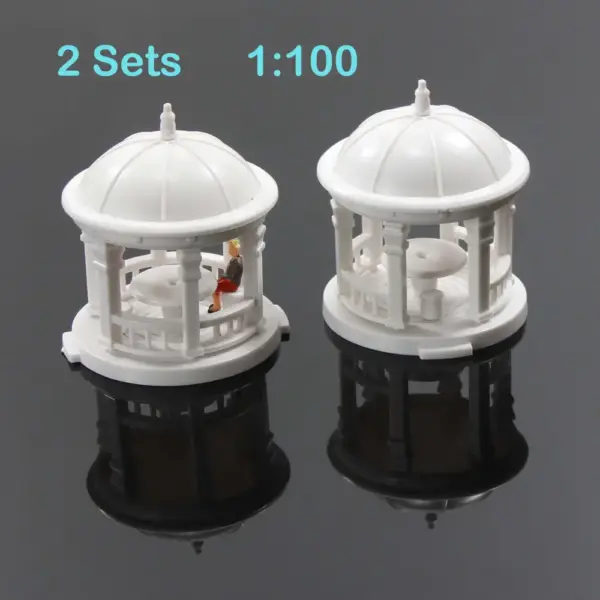 Chinese Pavilion Model Set 1:150 N Scale - Image 3