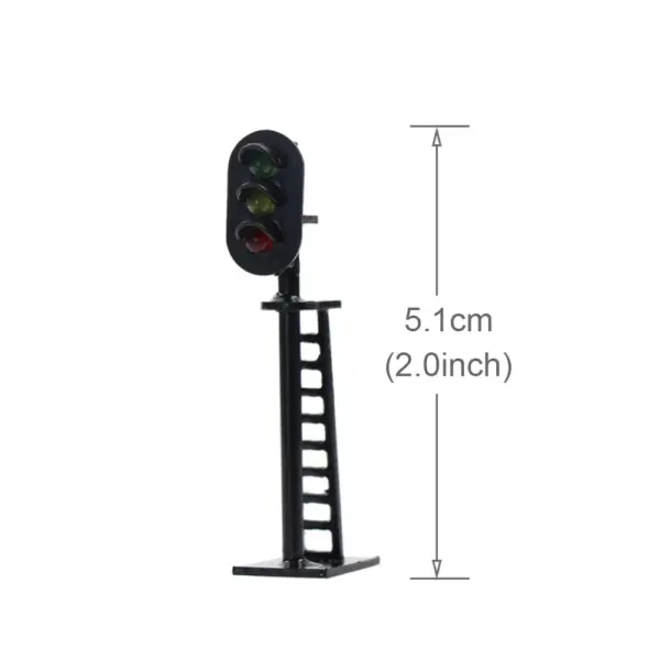 5pcs N Scale Block Signals 12V Set - Image 2