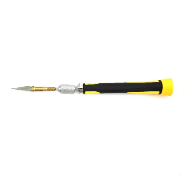 Non-slip Metal Scalpel with 10 SK5 Blades - Image 3
