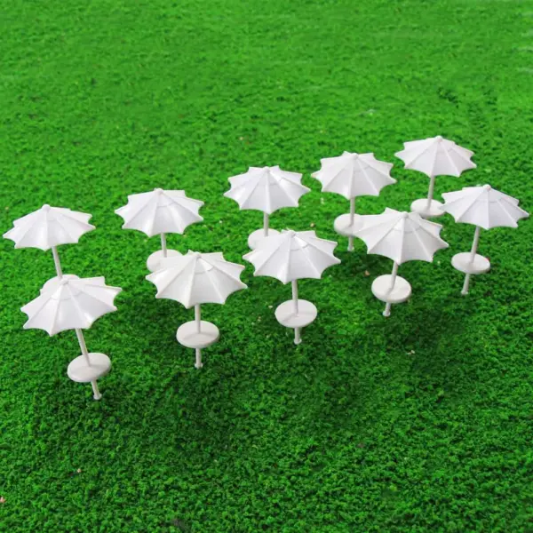 24pcs Model Railway Sun Umbrella Set - Image 3