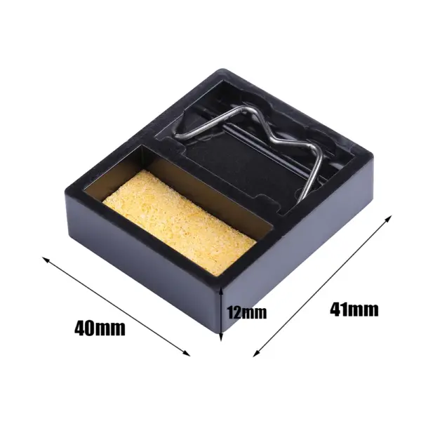 Micarta Soldering Iron Stand with Sponge - Image 2