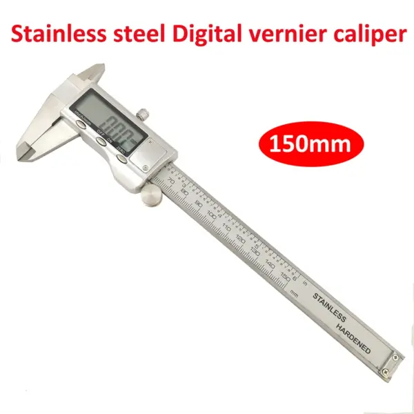 Stainless Steel Digital Vernier Caliper 150mm - Image 2