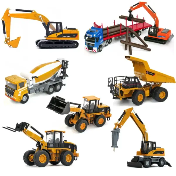 1:60 Alloy Construction Vehicle Models Collection - Image 6