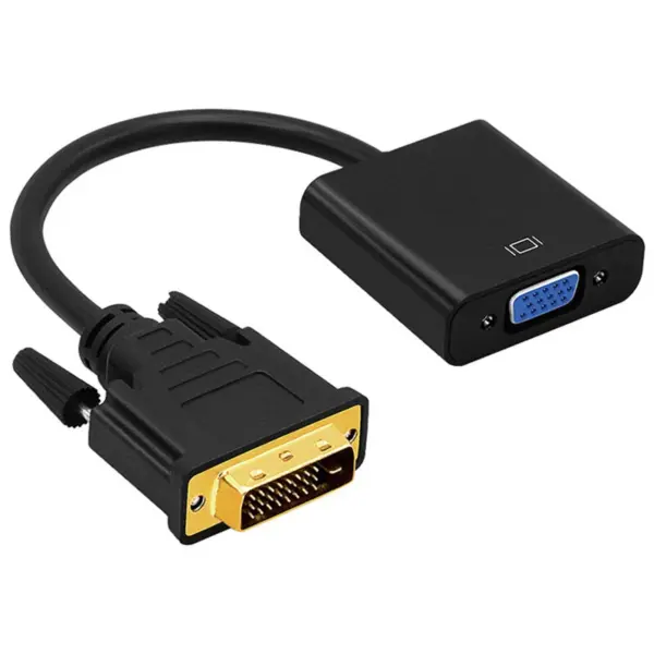 DVI-D to VGA Adapter 1080P Male to Female - Image 2