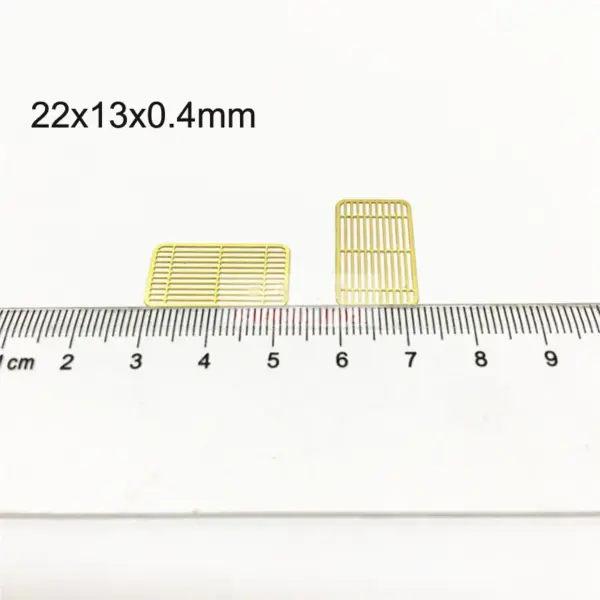 Brass Shutters Set for Remote Control Ship Models - Image 2