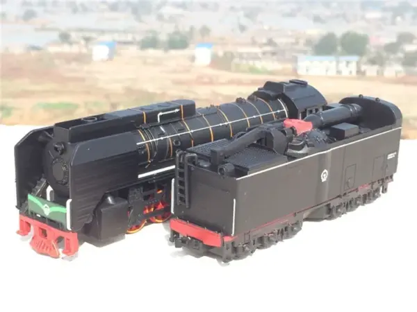 Diecast 1:87 Scale Alloy Pull Back Train - Image 2