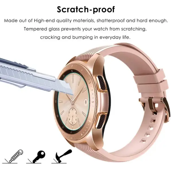5PCS Tempered Glass for Samsung Galaxy Watch - Image 3