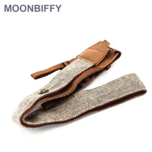 Adjustable Cotton Leather Camera Strap for SLR
