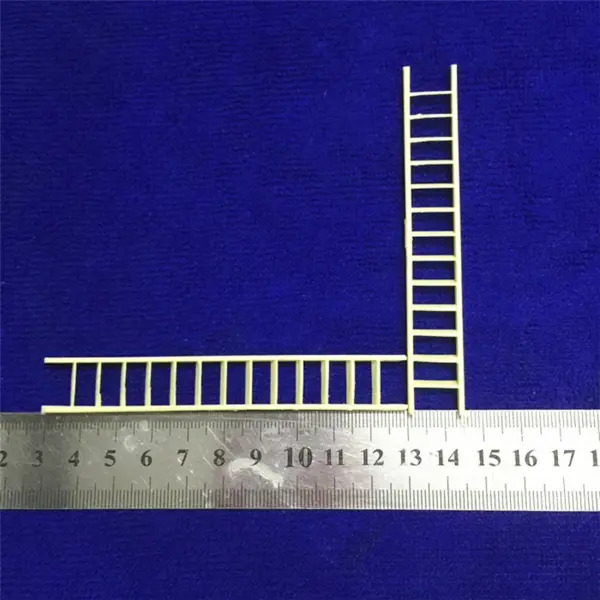 4pcs Miniature Resin Staircase for RC Models - Image 2