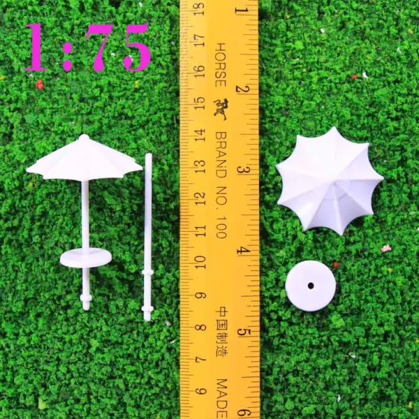 24pcs Model Railway Sun Umbrella Set - Image 11