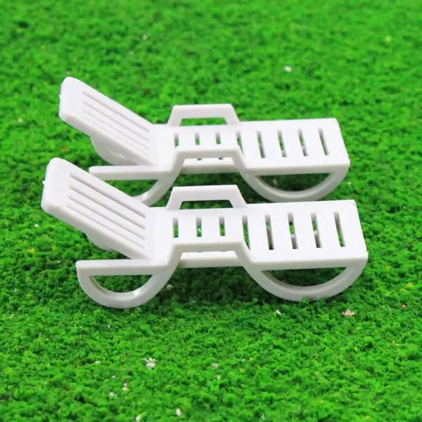 12pcs 1:76 Scale Beach Chairs for Models - Image 4