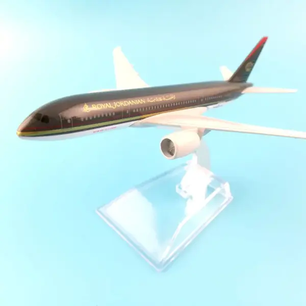 Royal Jordanian Airlines Metal Aircraft Model - Image 2