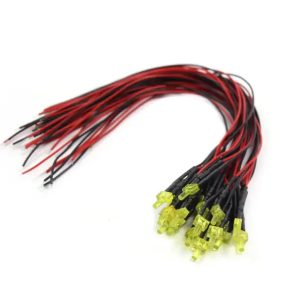20pcs Pre-Wired 2mm LED Light Set 12V - Image 4
