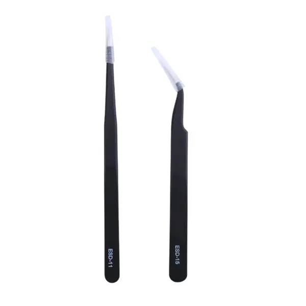 Precision Tweezers Set ESD Safe for Electronics - Image 3
